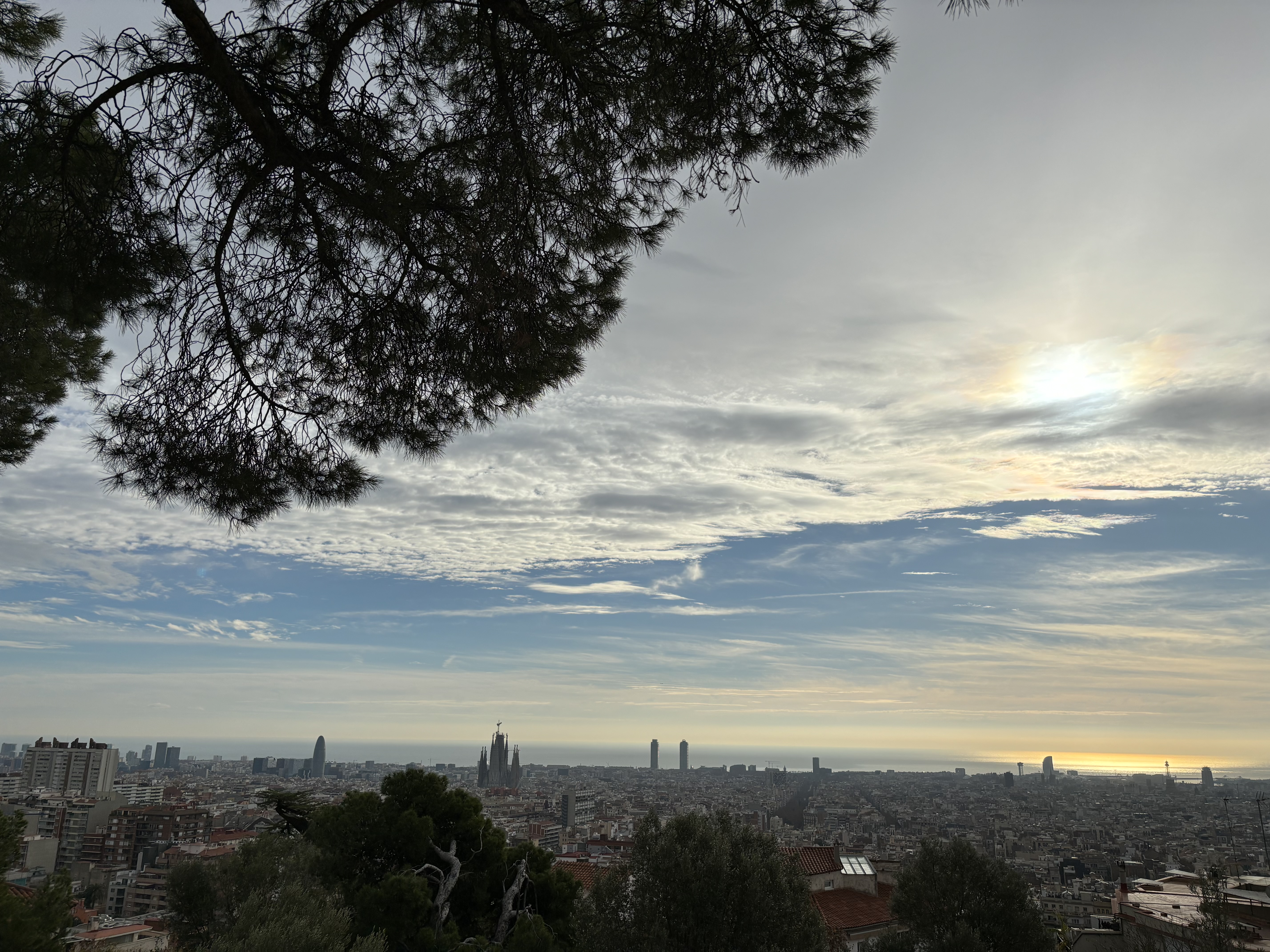 A view from Park Güell.