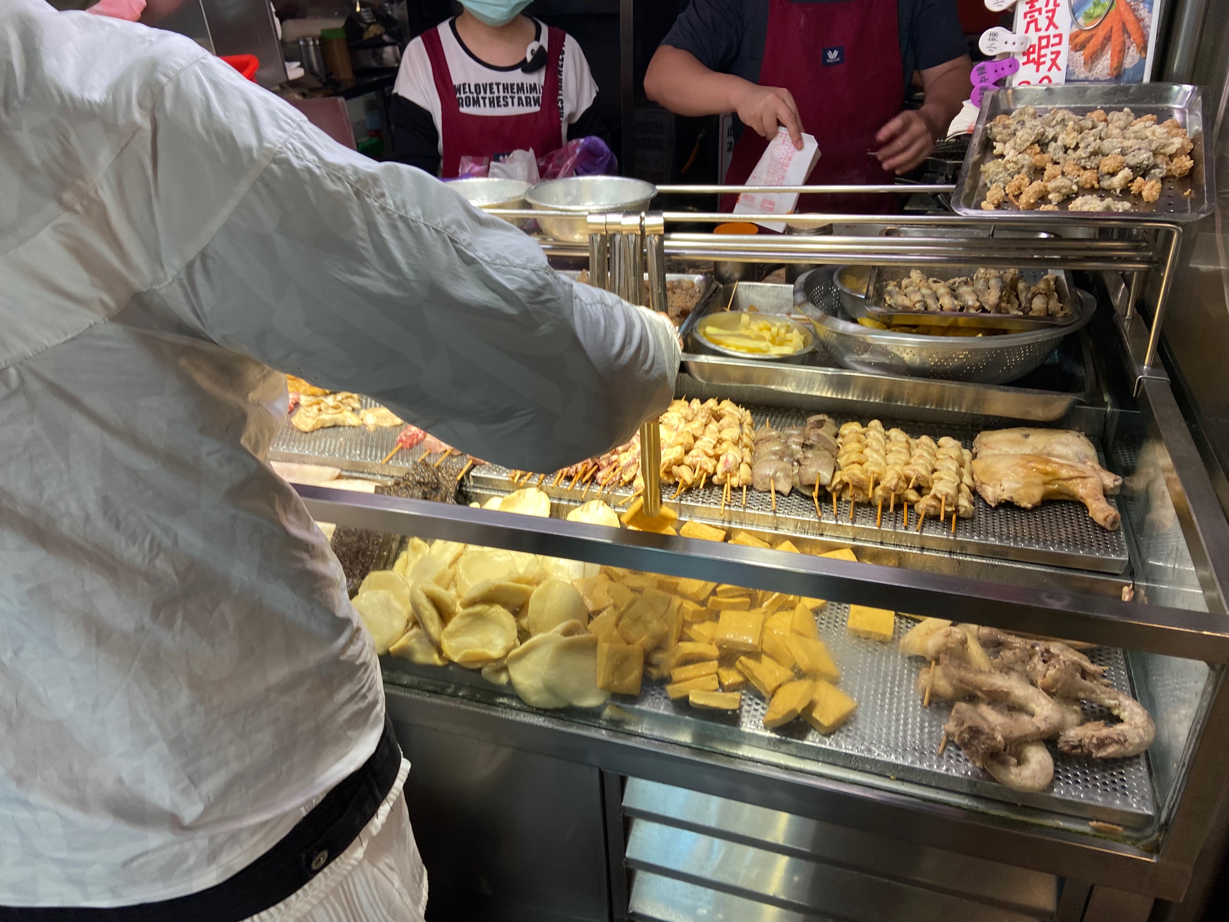 Food stand at Ningxia.