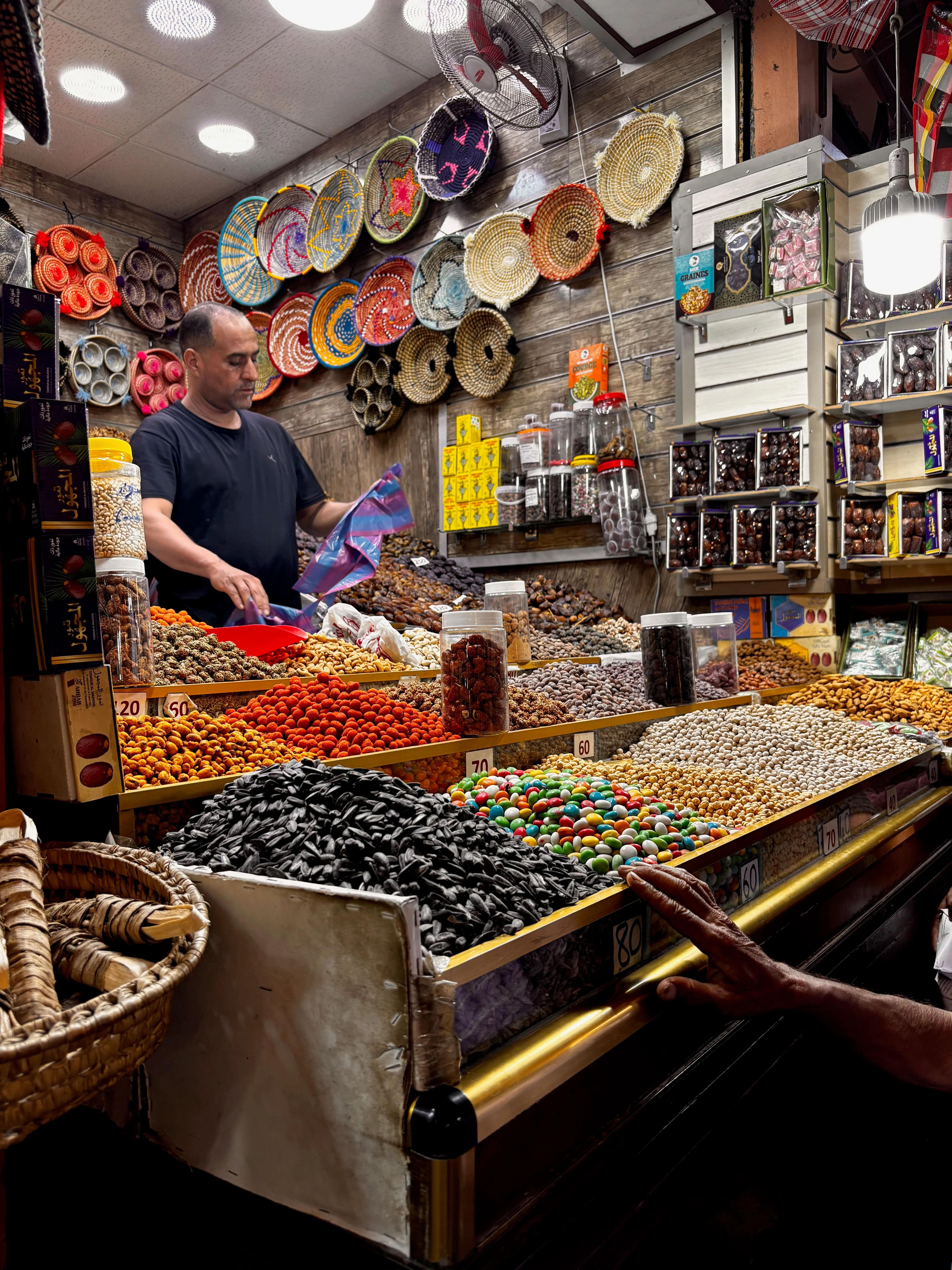 Food I ate during my tour (Nuts).
