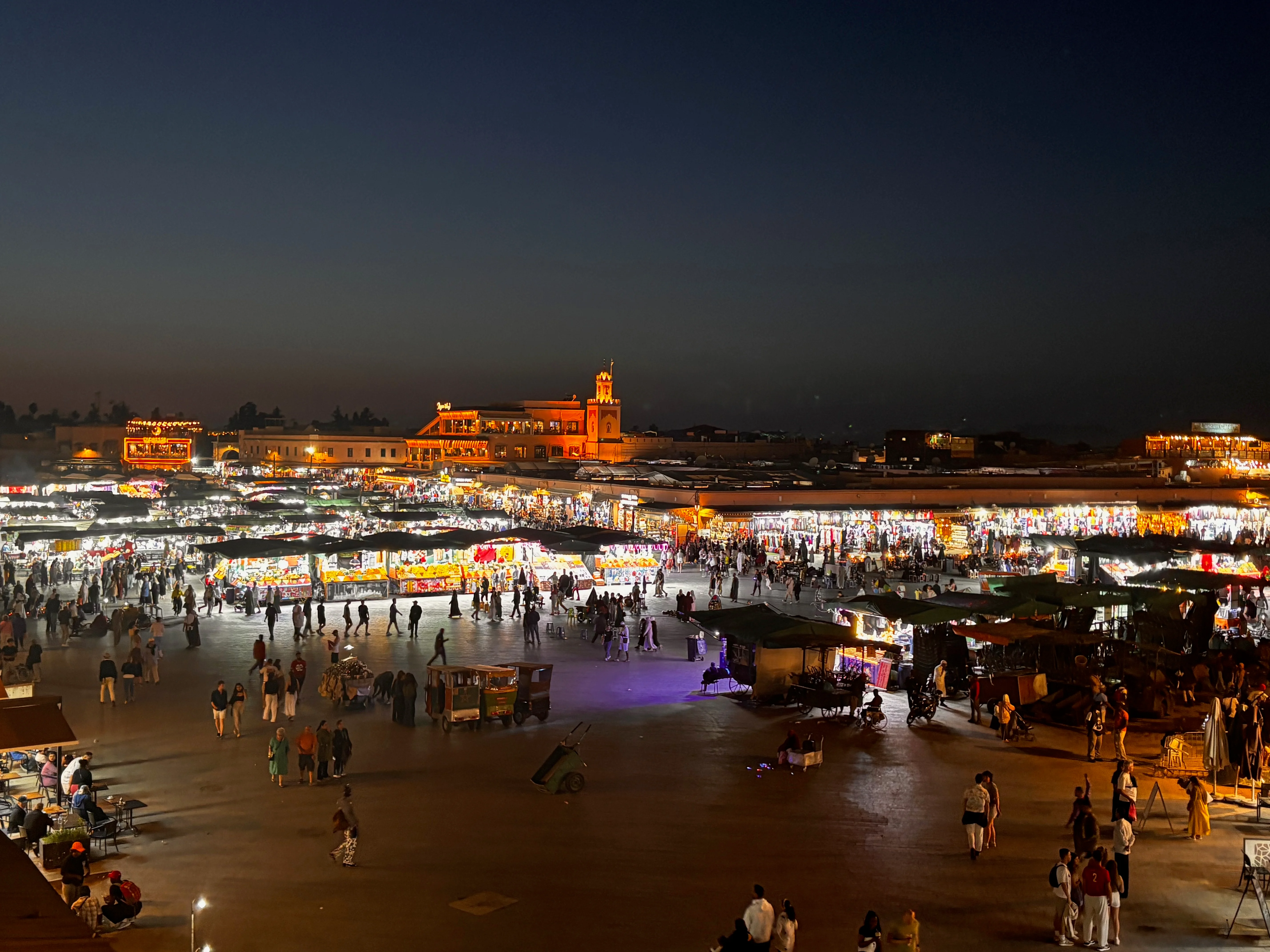 Jemaa el-Fna at night 1.
