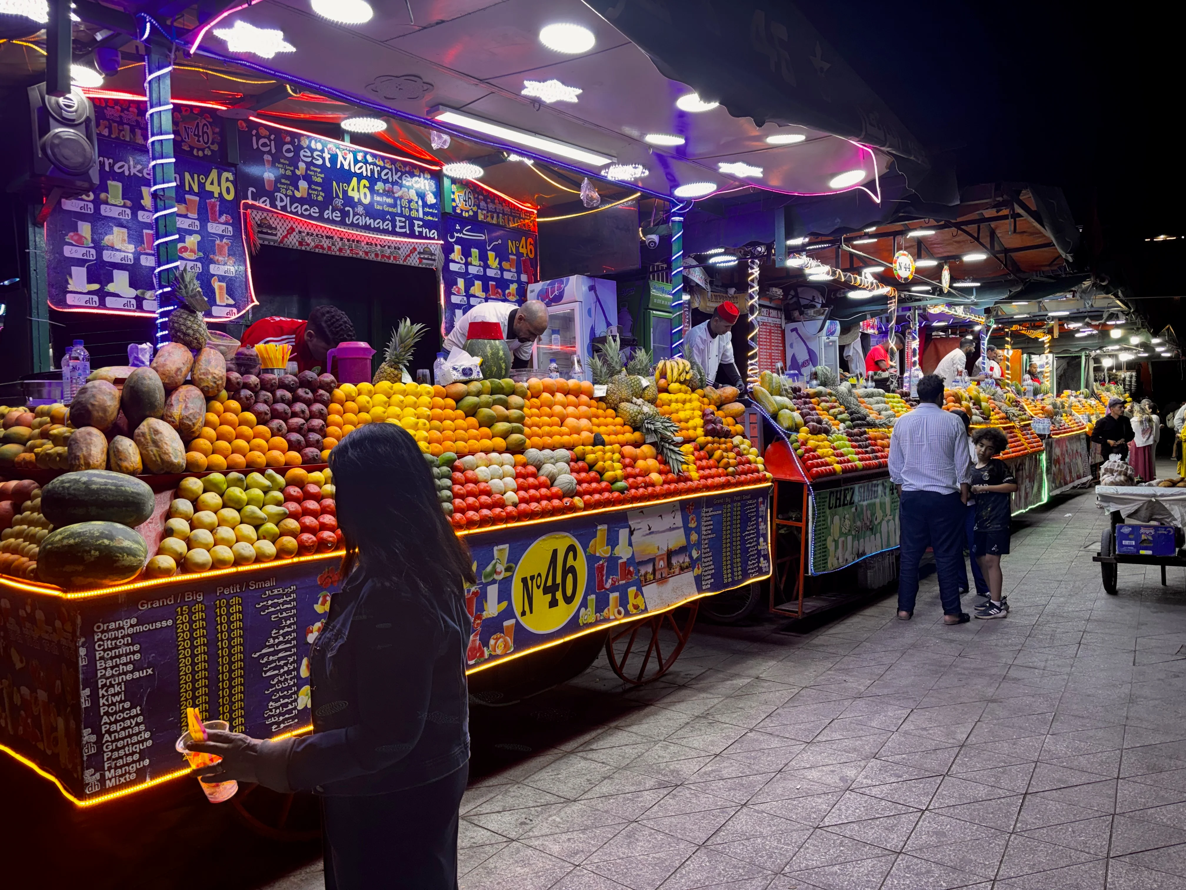 Jemaa el-Fna at night 2.