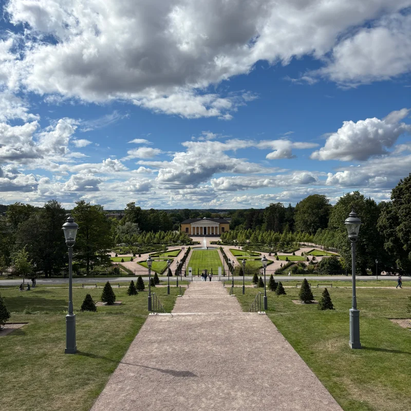 A view of Linnaeus Garden 1.