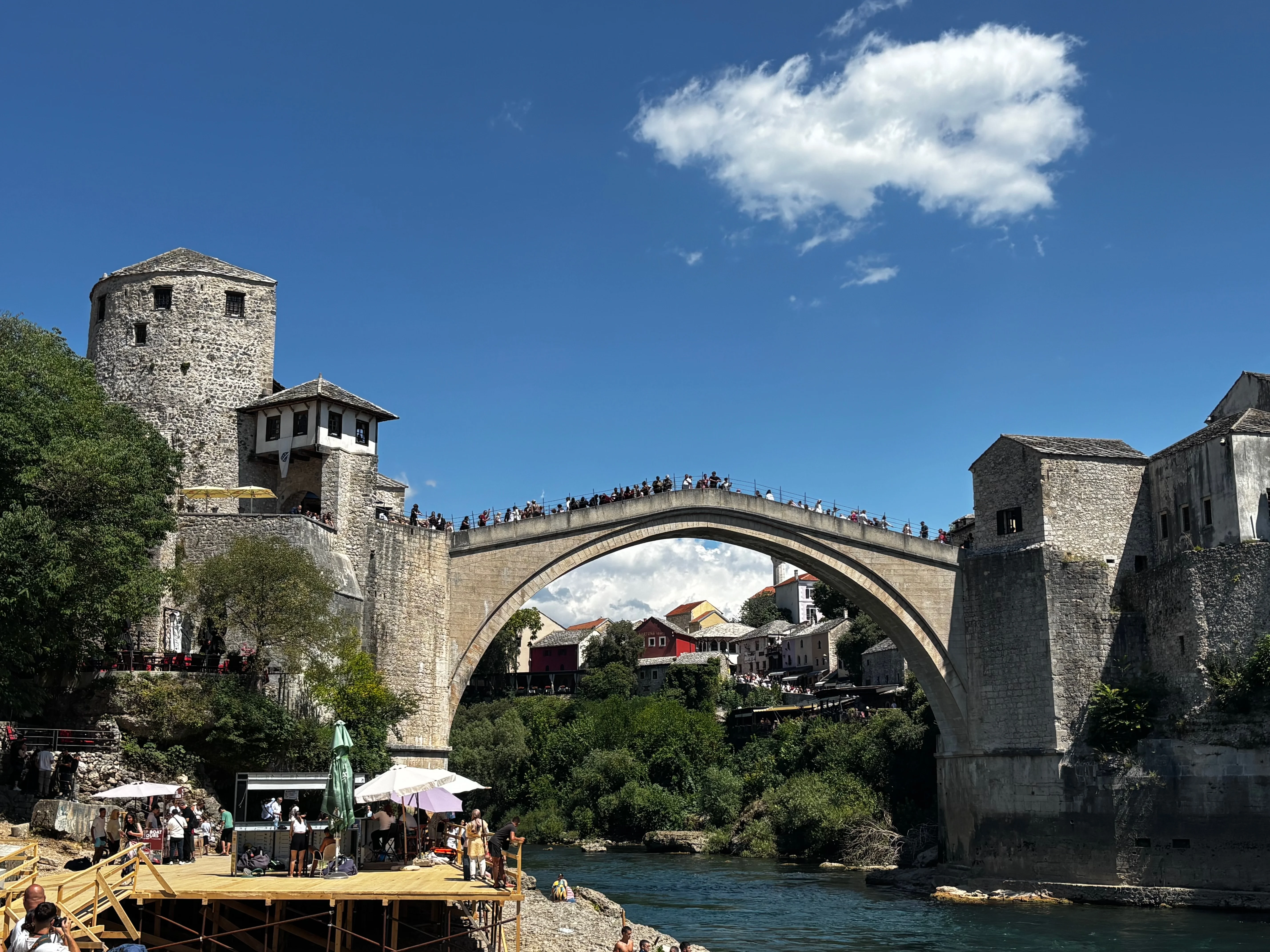 The Old Bridge or Stari Most in Mostar