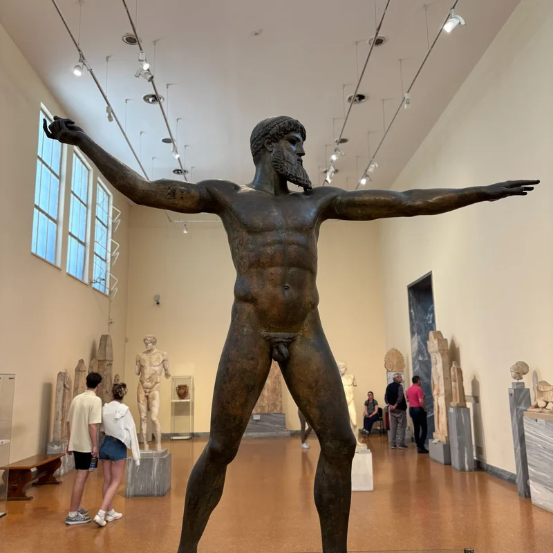 Greek Statue of Zeus.