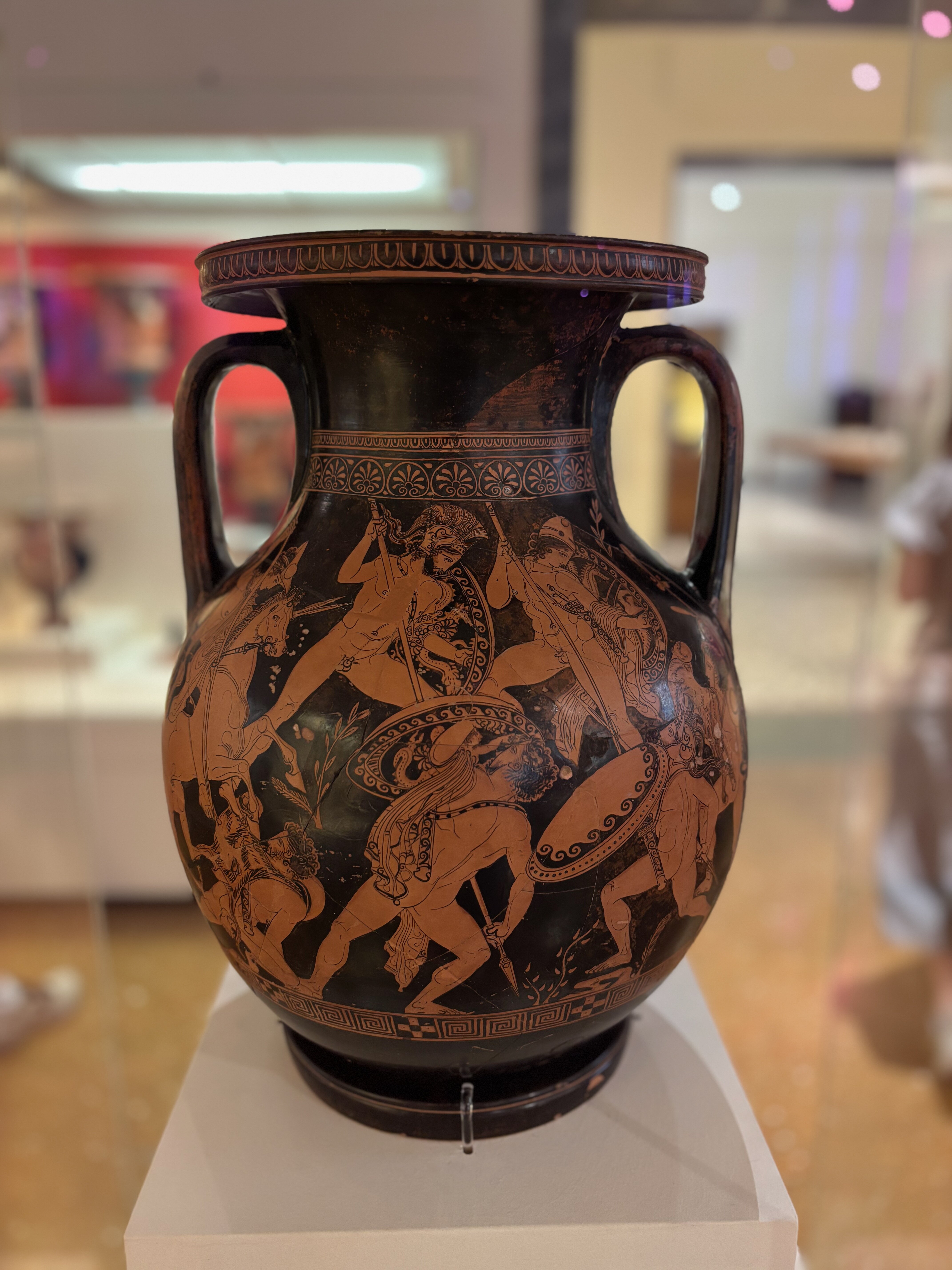 Single Greek Vase.