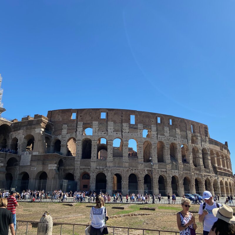 An alternative Colloseum photo from a distance.
