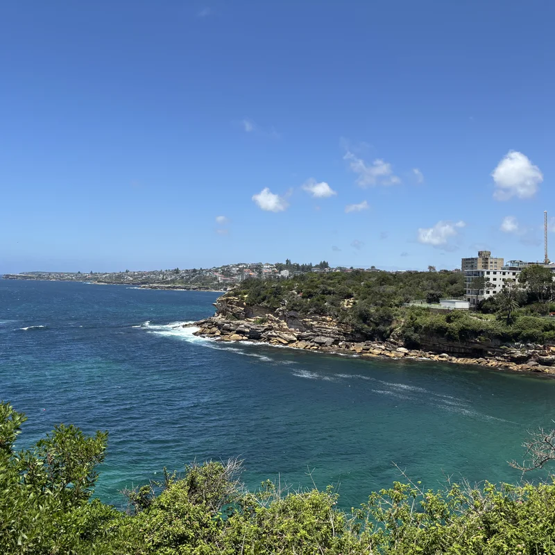 A view of the beach whilst walking the Coogee to Bondi walk, Picture 2.