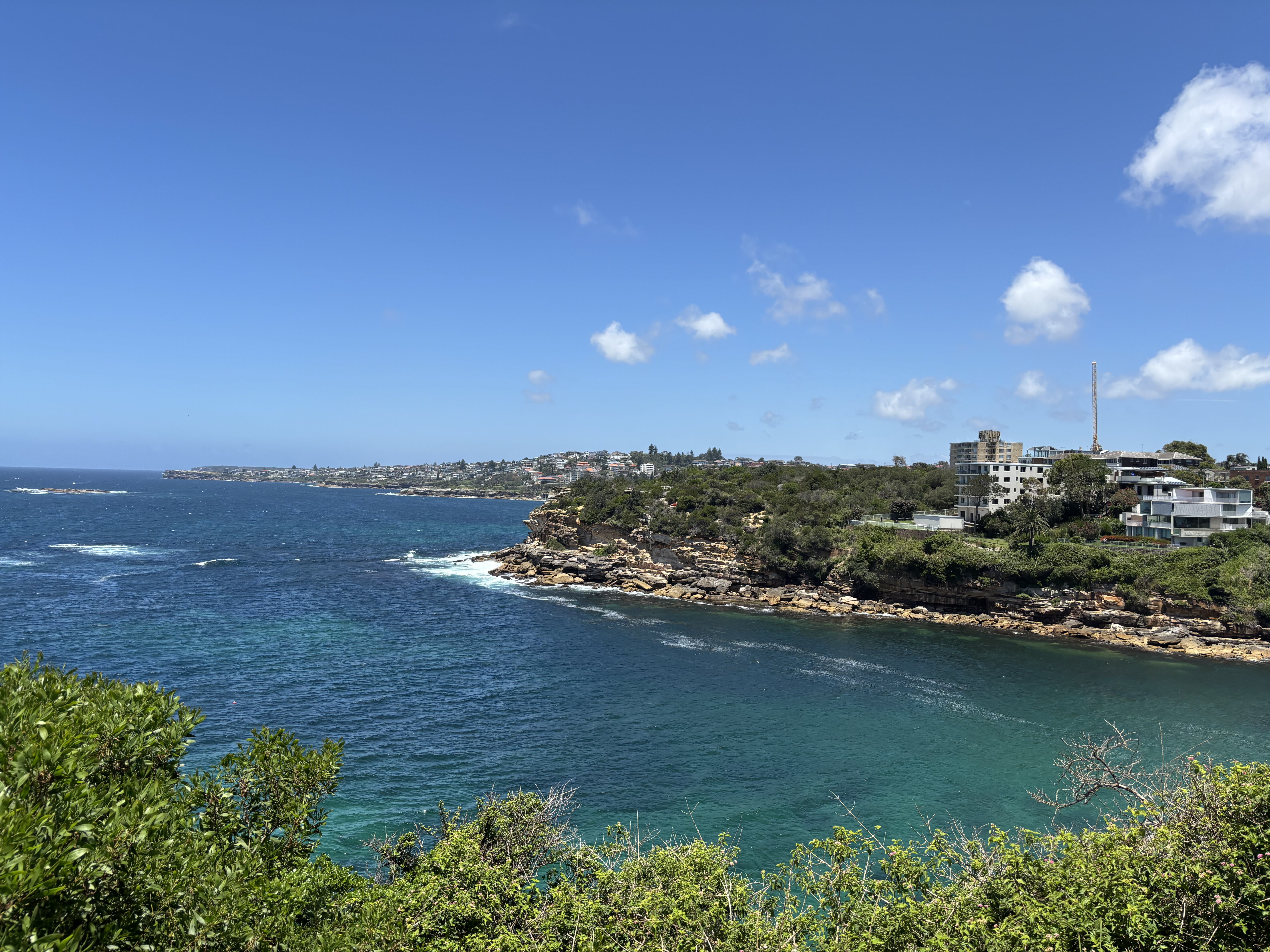 A view of the beach whilst walking the Coogee to Bondi walk, Picture 2.