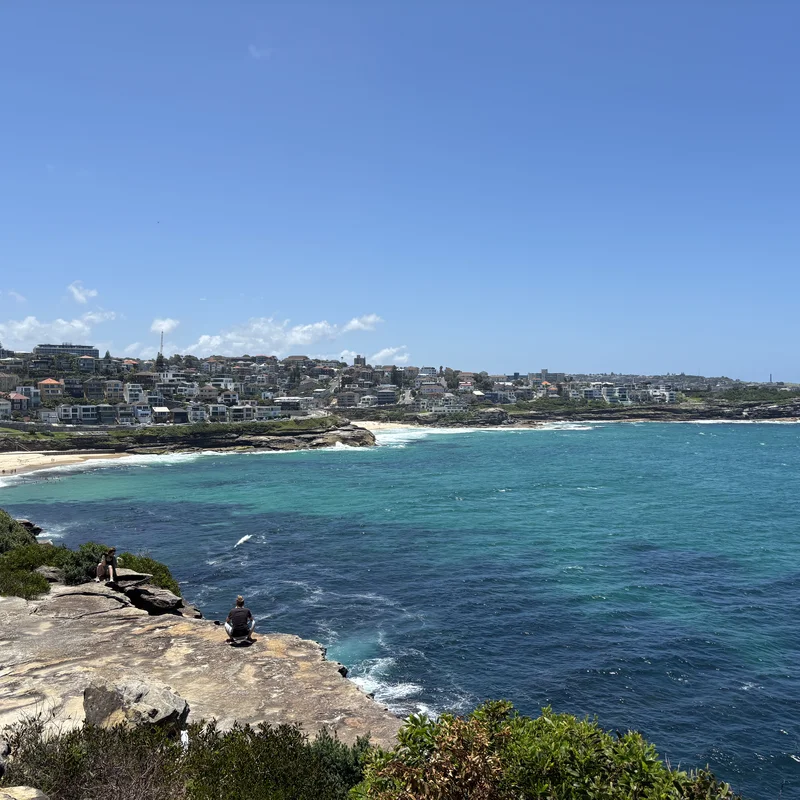 A view of the beach whilst walking the Coogee to Bondi walk, Picture 3.