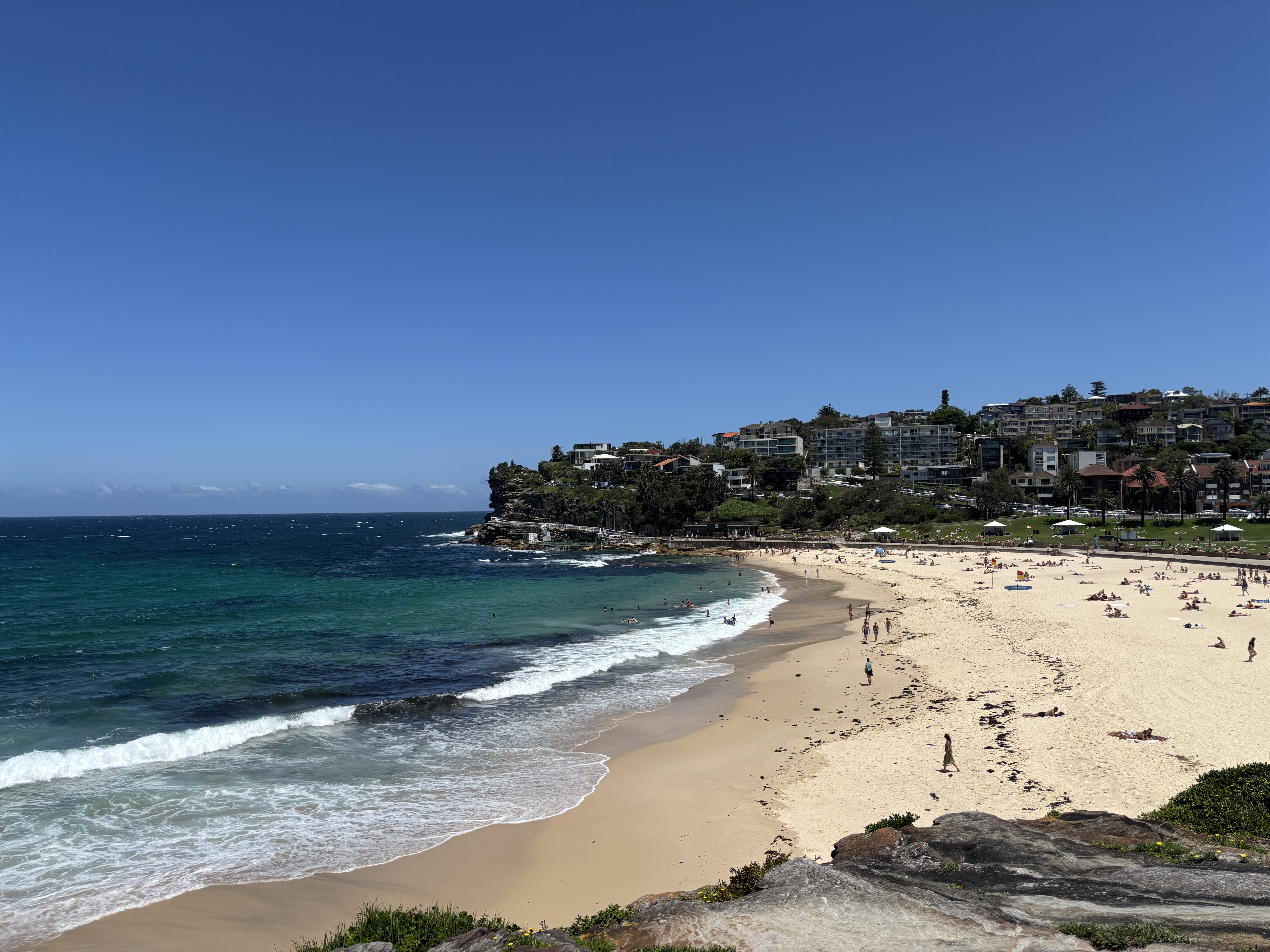 A view of the beach whilst walking the Coogee to Bondi walk, Picture 4.