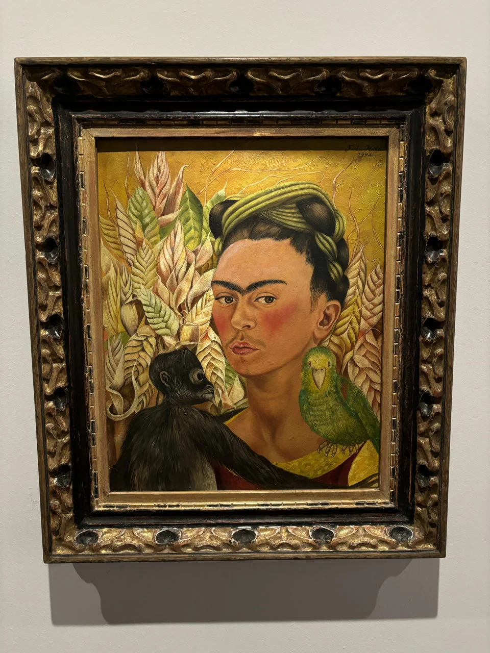 Frida Kahlo painting