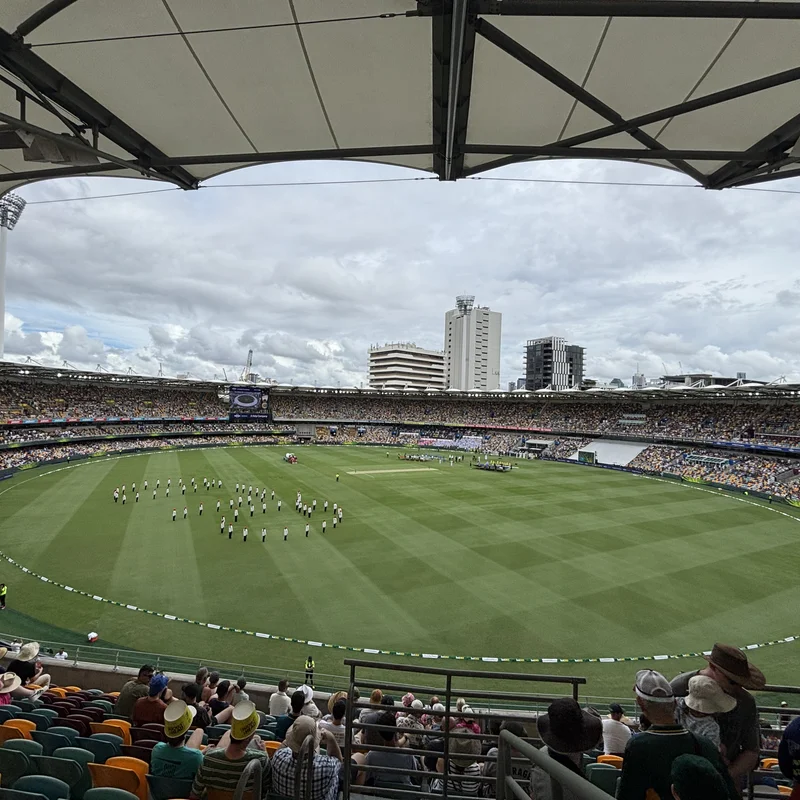A view of the Gabba Stadium, Picture 1.