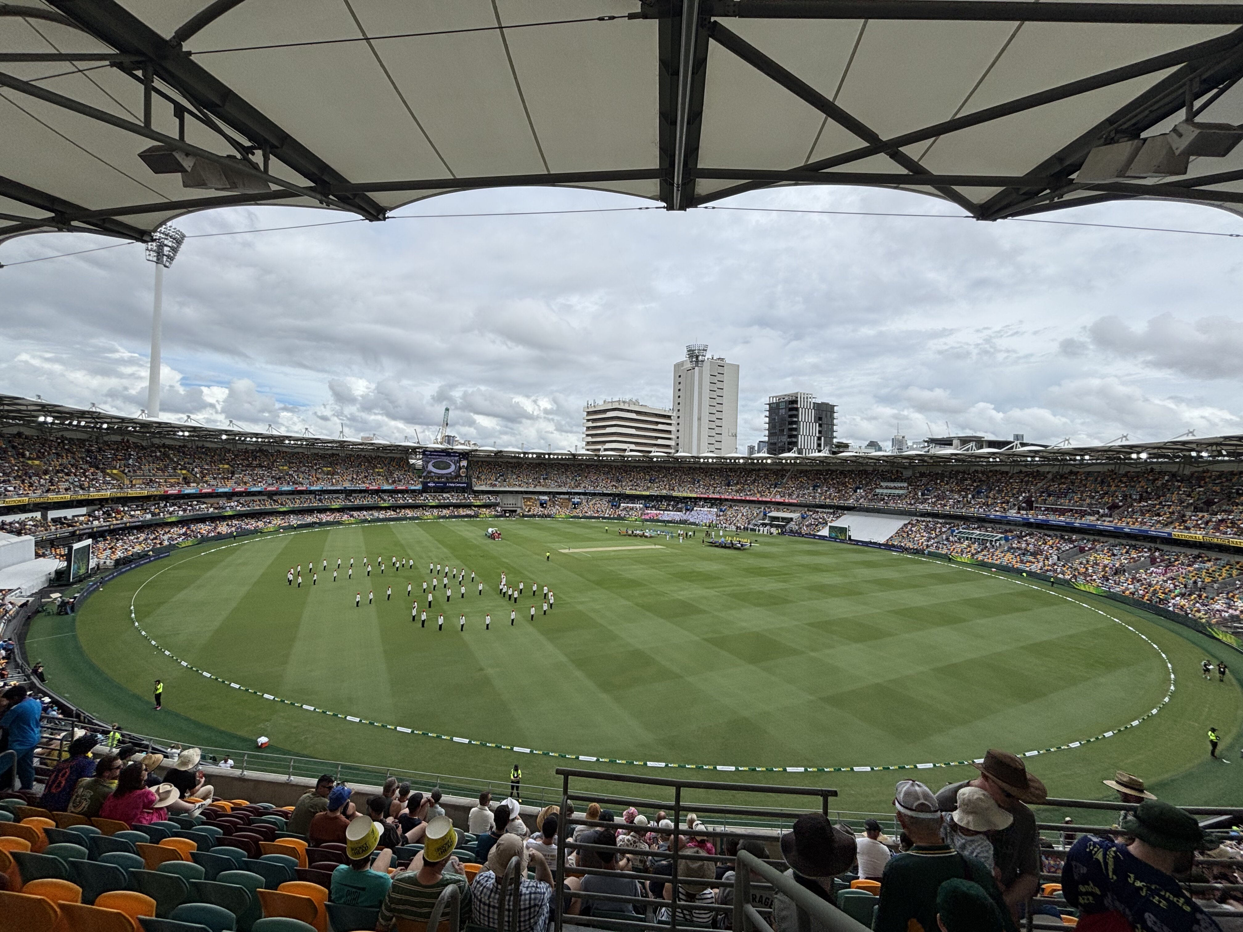 A view of the Gabba Stadium, Picture 1.