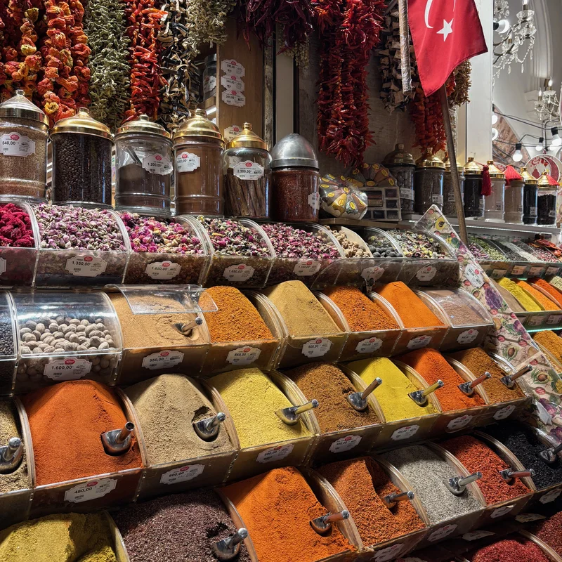 Spice Market Stall.