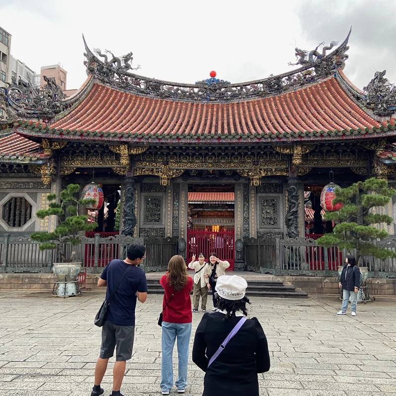 Longshan Temple.