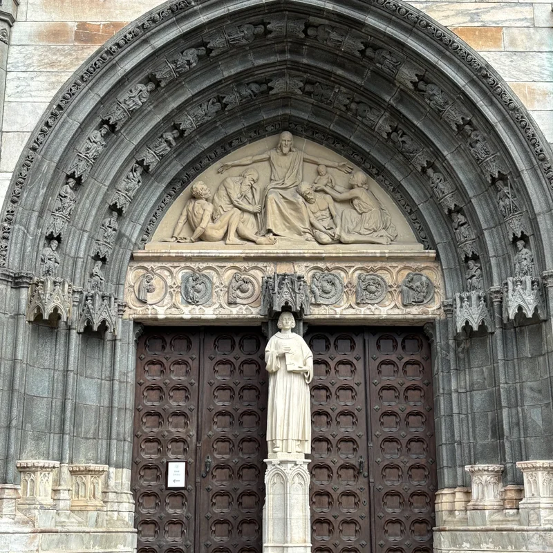 Door of the cathedral.