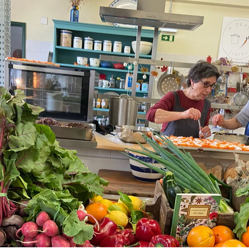 Chefs preparing the meal